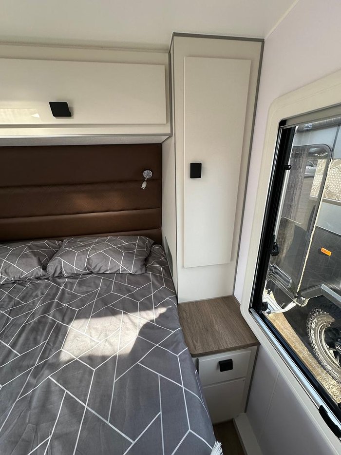 2025 JB Caravans Dirt Road Xtreme 19'6 Front Door