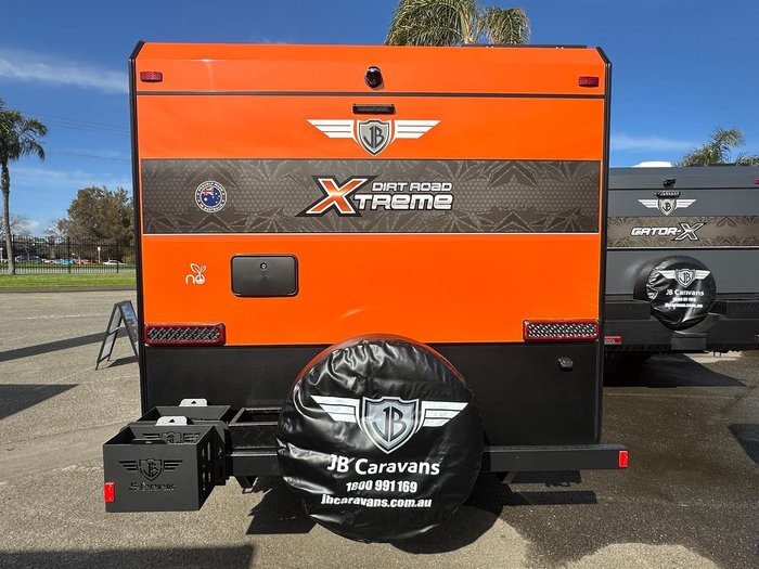 2025 JB Caravans Dirt Road Xtreme 19'6 Front Door