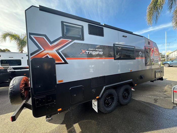 2025 JB Caravans Dirt Road Xtreme 19'6 Front Door