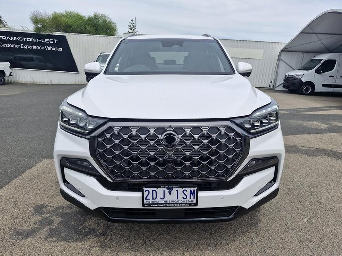 2025 KGM Rexton Ultimate Sport Pack Y461 MY26 4X4 Dual Range Pearl White