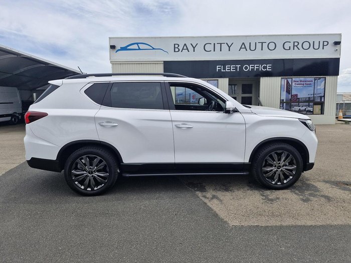 2025 KGM Rexton Ultimate Sport Pack Y461 MY26 4X4 Dual Range Pearl White