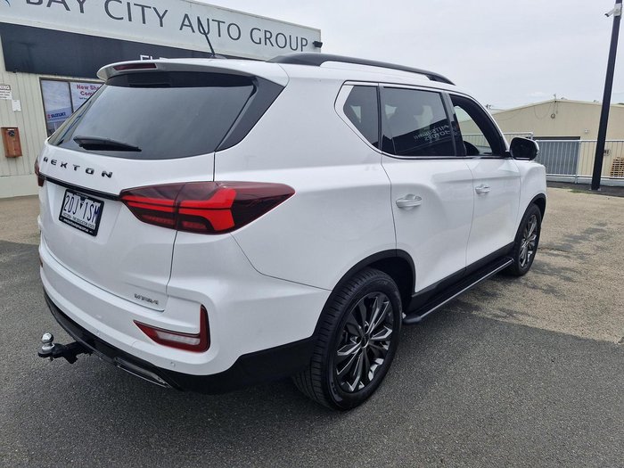 2025 KGM Rexton Ultimate Sport Pack Y461 MY26 4X4 Dual Range Pearl White