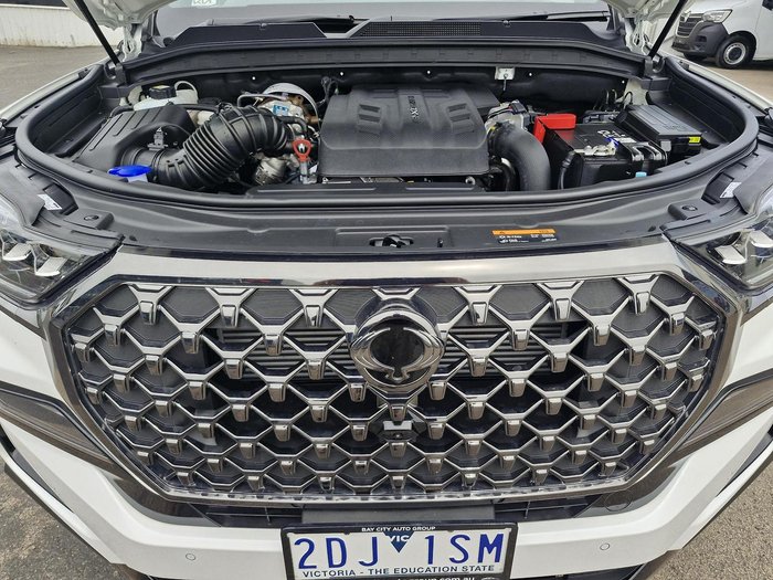 2025 KGM Rexton Ultimate Sport Pack Y461 MY26 4X4 Dual Range Pearl White
