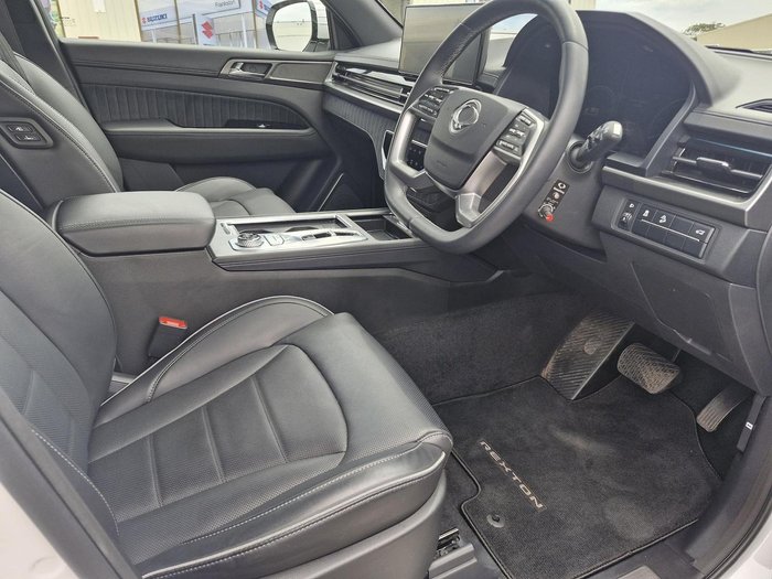 2025 KGM Rexton Ultimate Sport Pack Y461 MY26 4X4 Dual Range Pearl White