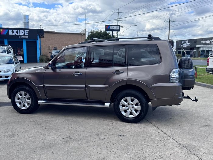 2012 Mitsubishi Pajero Platinum NW MY12 4X4 Brown