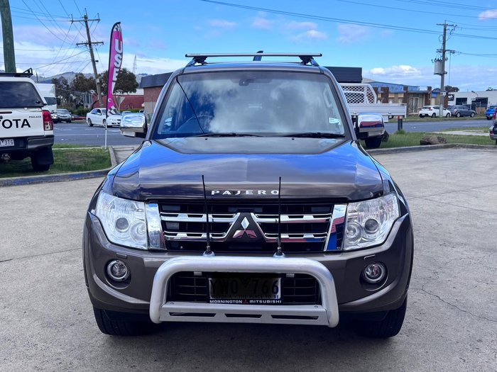 2012 Mitsubishi Pajero Platinum NW MY12 4X4 Brown