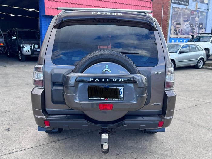 2012 Mitsubishi Pajero Platinum NW MY12 4X4 Brown