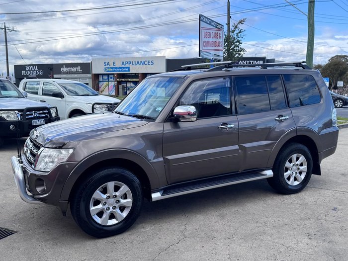 2012 Mitsubishi Pajero Platinum NW MY12 4X4 Brown