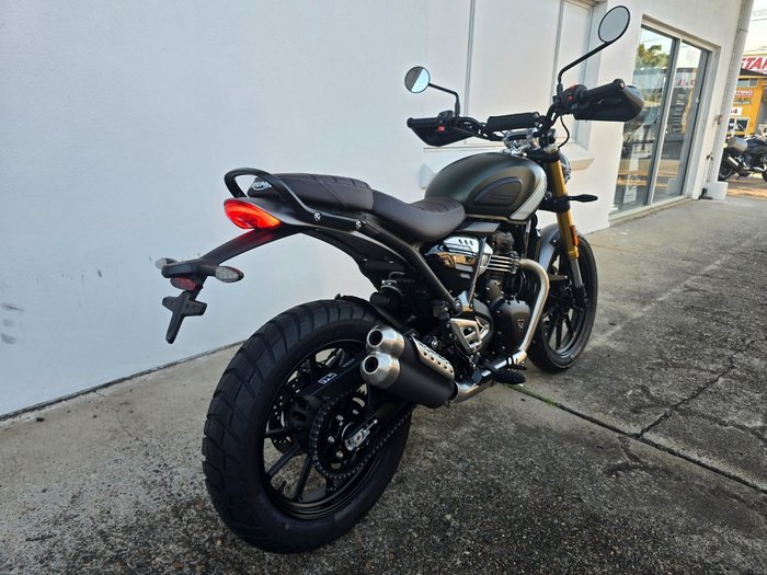 2025 Triumph SCRAMBLER 400 X GREEN