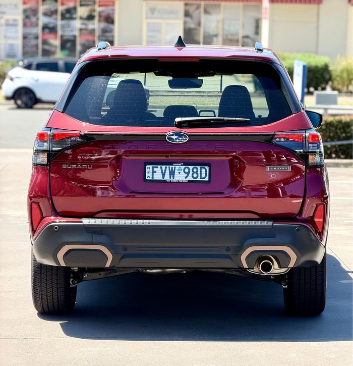 2025 Subaru Forester Hybrid Sport S6 MY26 AWD Crimson Red