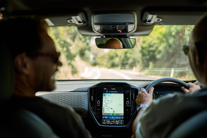 2025 Subaru Forester Hybrid Sport S6 MY26 AWD Crimson Red