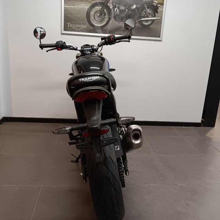 2025 Triumph SPEED 400 Caspian Blue / Storm Grey
