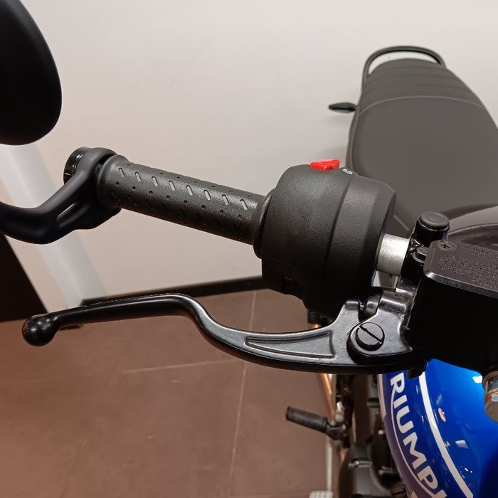 2025 Triumph SPEED 400 Caspian Blue / Storm Grey