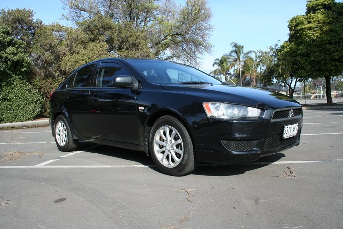 2011 Mitsubishi Lancer SX CJ MY11 Black