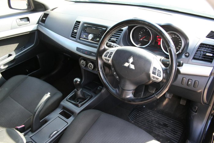 2011 Mitsubishi Lancer SX CJ MY11 Black