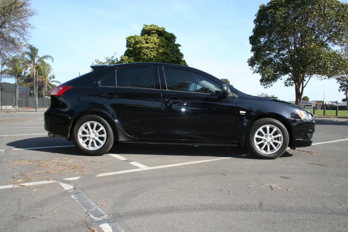 2011 Mitsubishi Lancer SX CJ MY11 Black