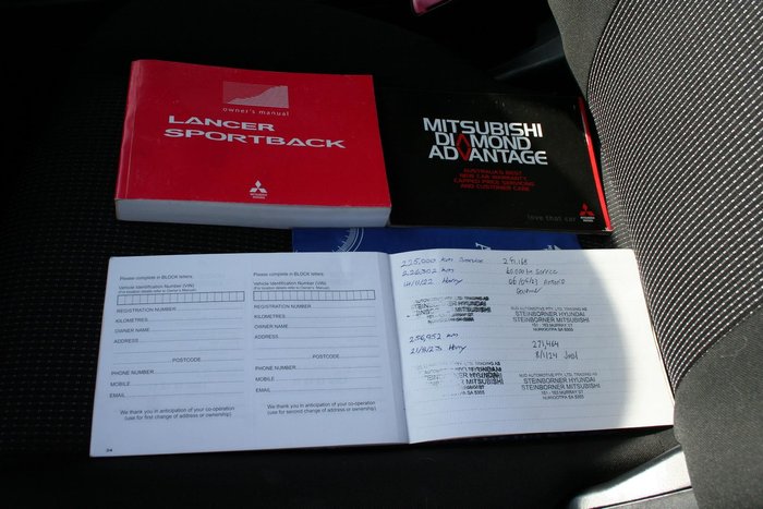 2011 Mitsubishi Lancer SX CJ MY11 Black