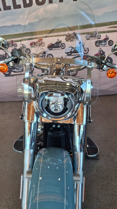 2024 Harley-davidson FLFBS FAT BOY S (114) SHARKSKIN BLUE
