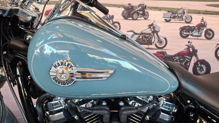 2024 Harley-davidson FLFBS FAT BOY S (114) SHARKSKIN BLUE