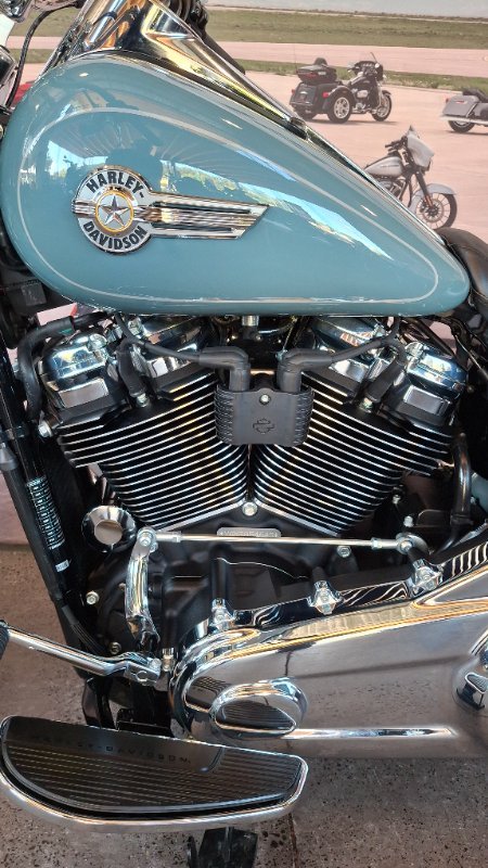 2024 Harley-davidson FLFBS FAT BOY S (114) SHARKSKIN BLUE