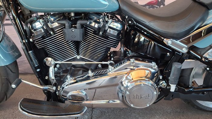 2024 Harley-davidson FLFBS FAT BOY S (114) SHARKSKIN BLUE