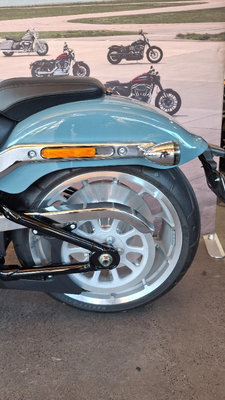 2024 Harley-davidson FLFBS FAT BOY S (114) SHARKSKIN BLUE