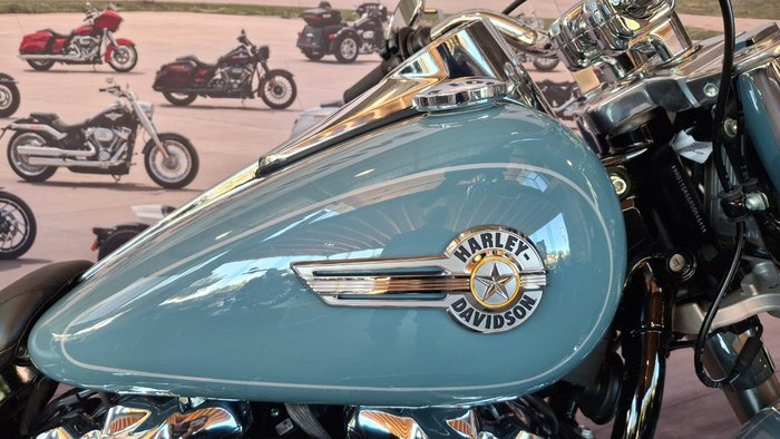2024 Harley-davidson FLFBS FAT BOY S (114) SHARKSKIN BLUE