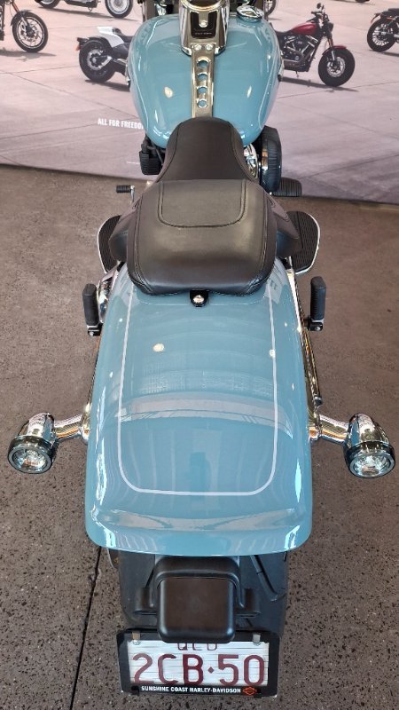 2024 Harley-davidson FLFBS FAT BOY S (114) SHARKSKIN BLUE
