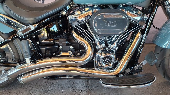 2024 Harley-davidson FLFBS FAT BOY S (114) SHARKSKIN BLUE