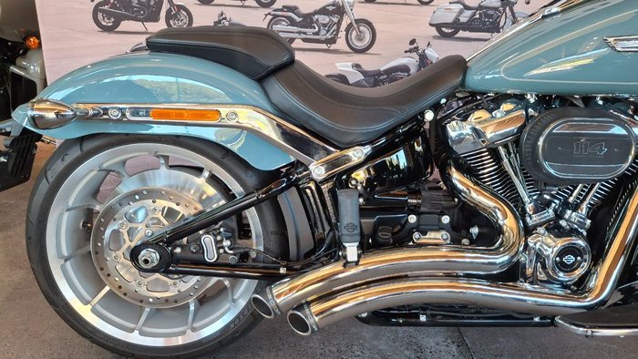 2024 Harley-davidson FLFBS FAT BOY S (114) SHARKSKIN BLUE