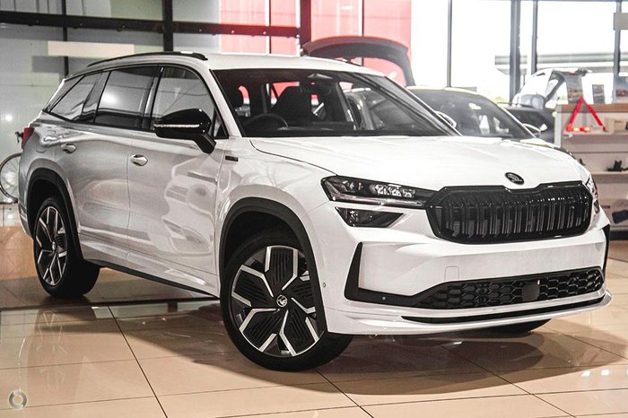 2025 SKODA Kodiaq 140TSI Sportline PS MY25 4X4 Moon White
