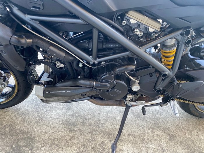 2012 DUCATI STREETFIGHTER S BLACK