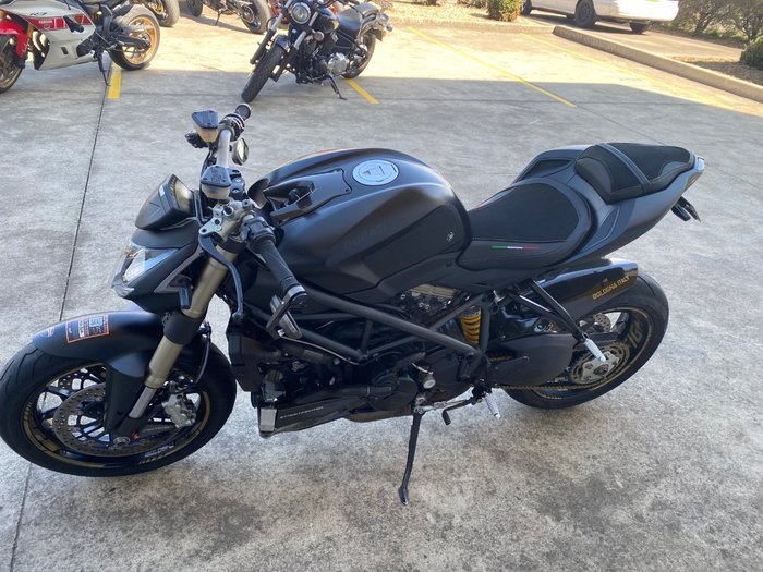 2012 DUCATI STREETFIGHTER S BLACK