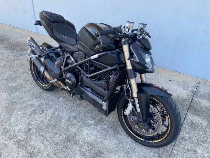 2012 DUCATI STREETFIGHTER S BLACK