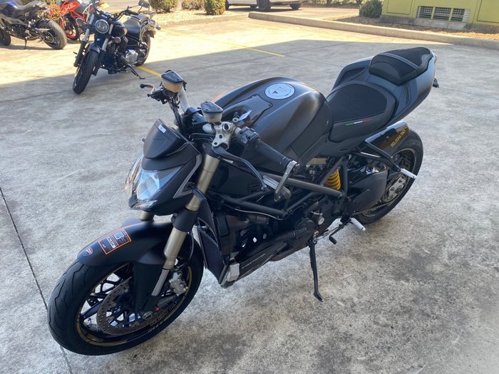 2012 DUCATI STREETFIGHTER S BLACK