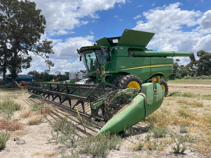 2013 John Deere S680 + 640D