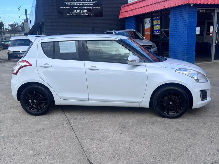 2015 Suzuki Swift GL FZ MY15 Snow White