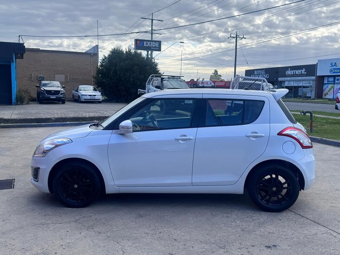 2015 Suzuki Swift GL FZ MY15 Snow White