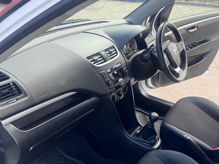 2015 Suzuki Swift GL FZ MY15 Snow White