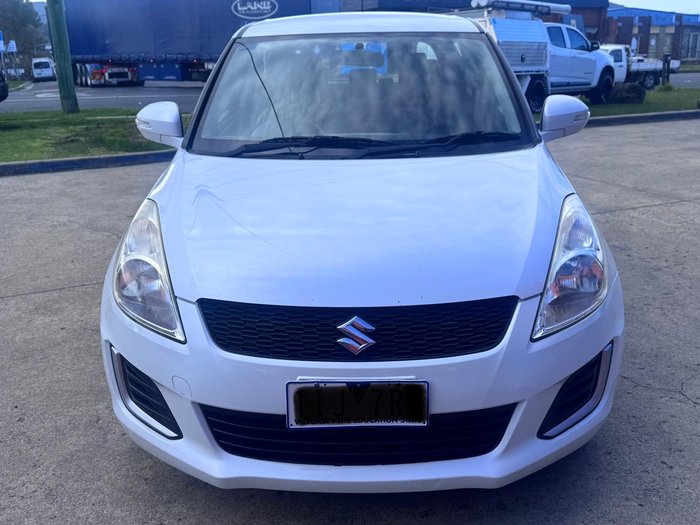 2015 Suzuki Swift GL FZ MY15 Snow White