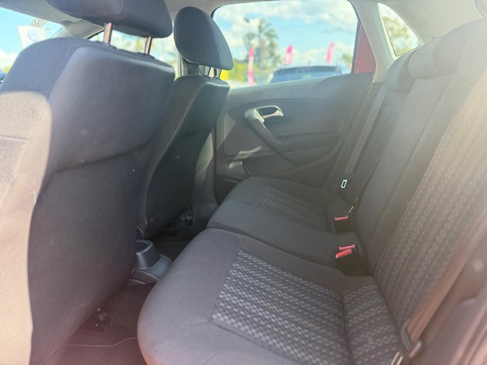 2015 Volkswagen Polo 66TSI Trendline 6R MY15 Sunset Red