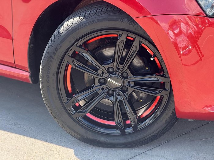 2015 Volkswagen Polo 66TSI Trendline 6R MY15 Sunset Red