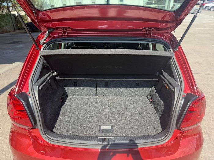 2015 Volkswagen Polo 66TSI Trendline 6R MY15 Sunset Red
