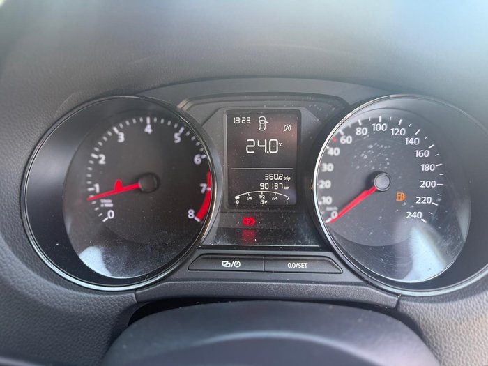 2015 Volkswagen Polo 66TSI Trendline 6R MY15 Sunset Red