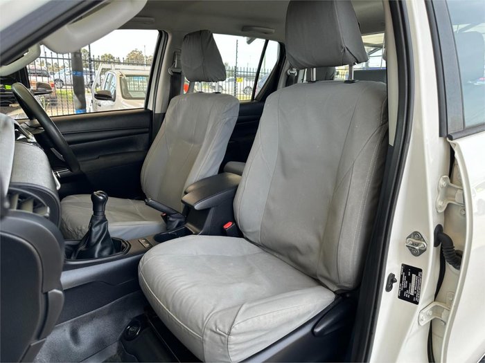2020 Toyota Hilux SR GUN126R 4X4 Dual Range Glacier White