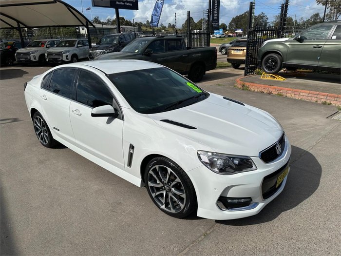 2016 Holden Commodore SS V VF Series II MY16 Heron White
