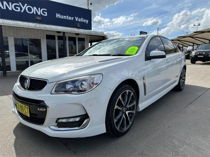 2016 Holden Commodore SS V VF Series II MY16 Heron White