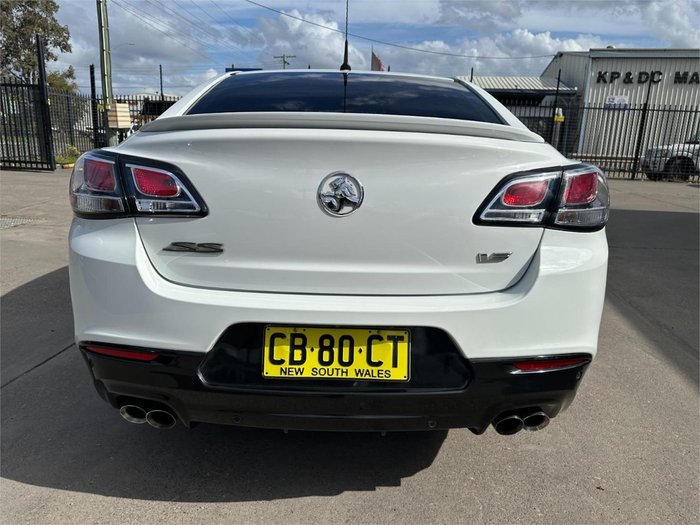 2016 Holden Commodore SS V VF Series II MY16 Heron White