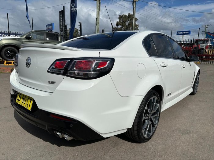 2016 Holden Commodore SS V VF Series II MY16 Heron White