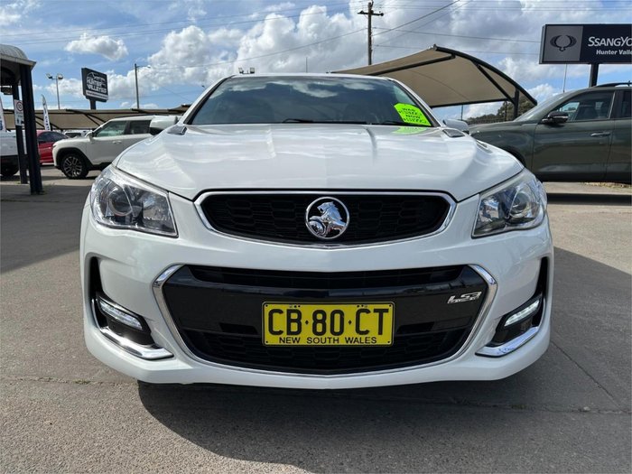 2016 Holden Commodore SS V VF Series II MY16 Heron White